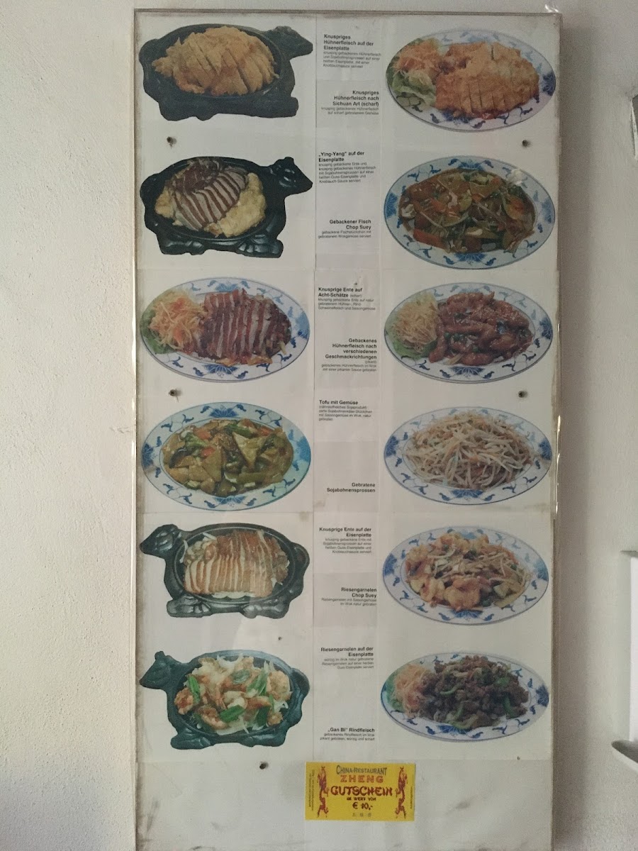 Menu China-Restaurant Zheng-6